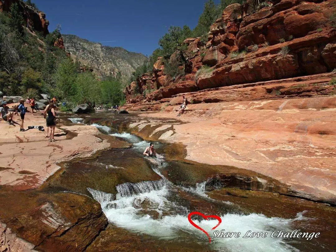 Slide Rock State Park: Sedona Oak Creek Canyon Arizona, USA