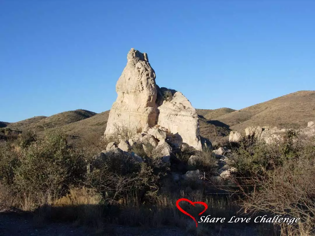 Rock Formation Road to Bagdad