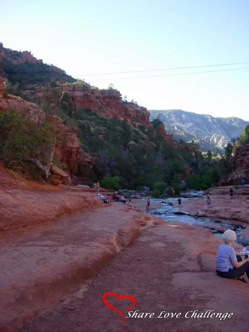 Slide Rock Oak Creek Canyon
