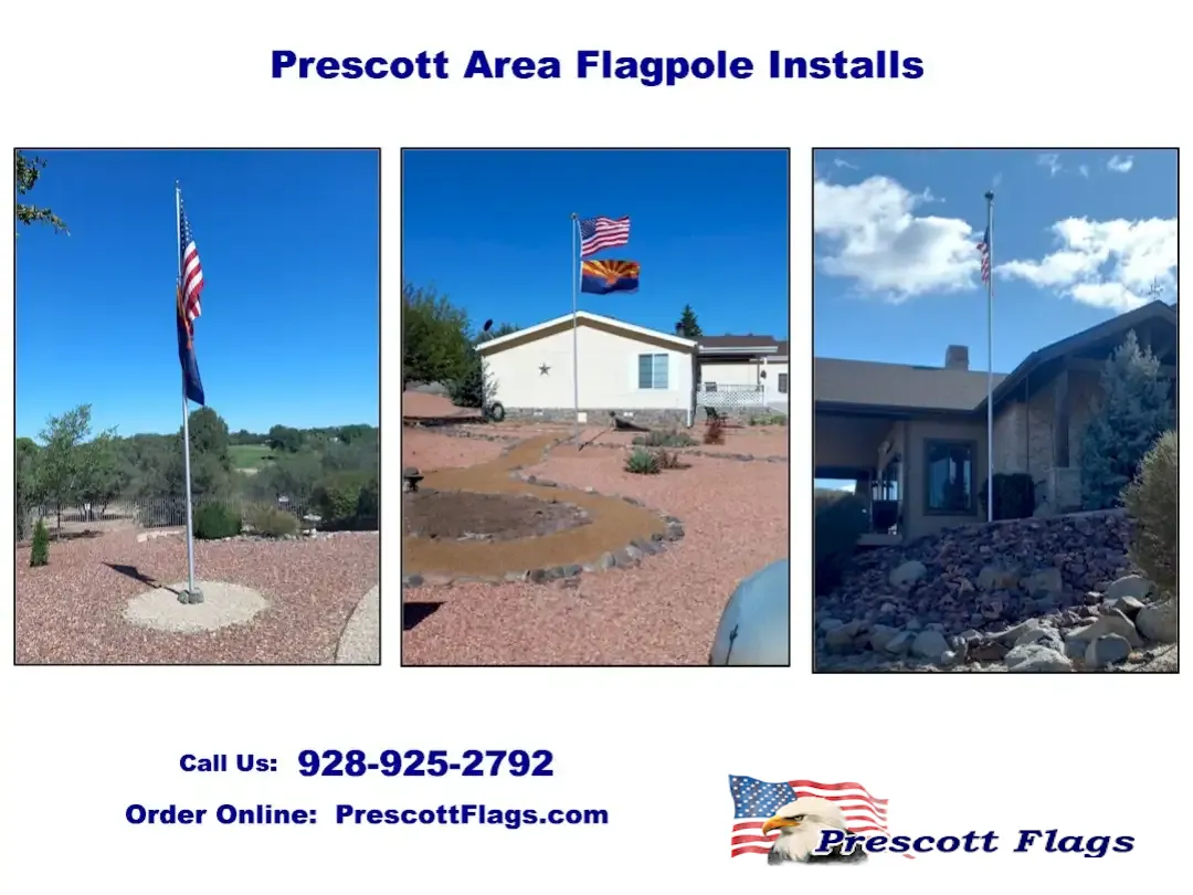Flagpole Install by Prescott Flags