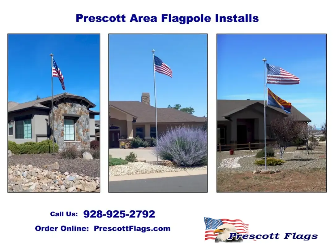 Flagpole Install by Prescott Flags
