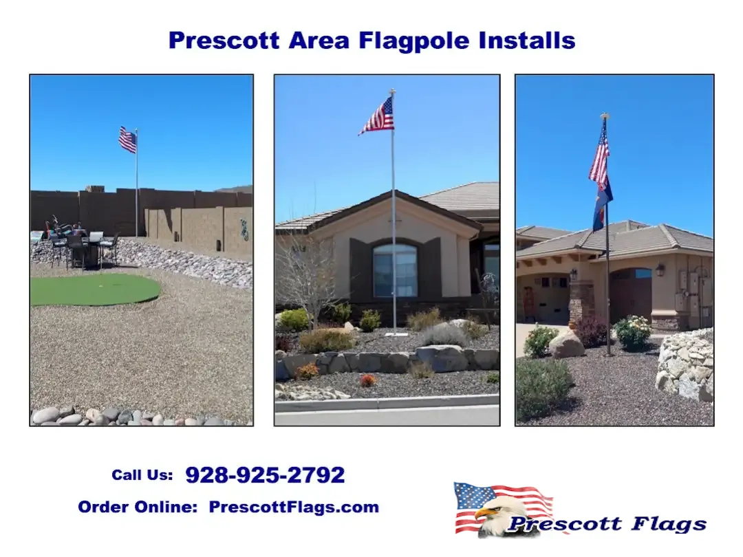 Flagpole Install by Prescott Flags