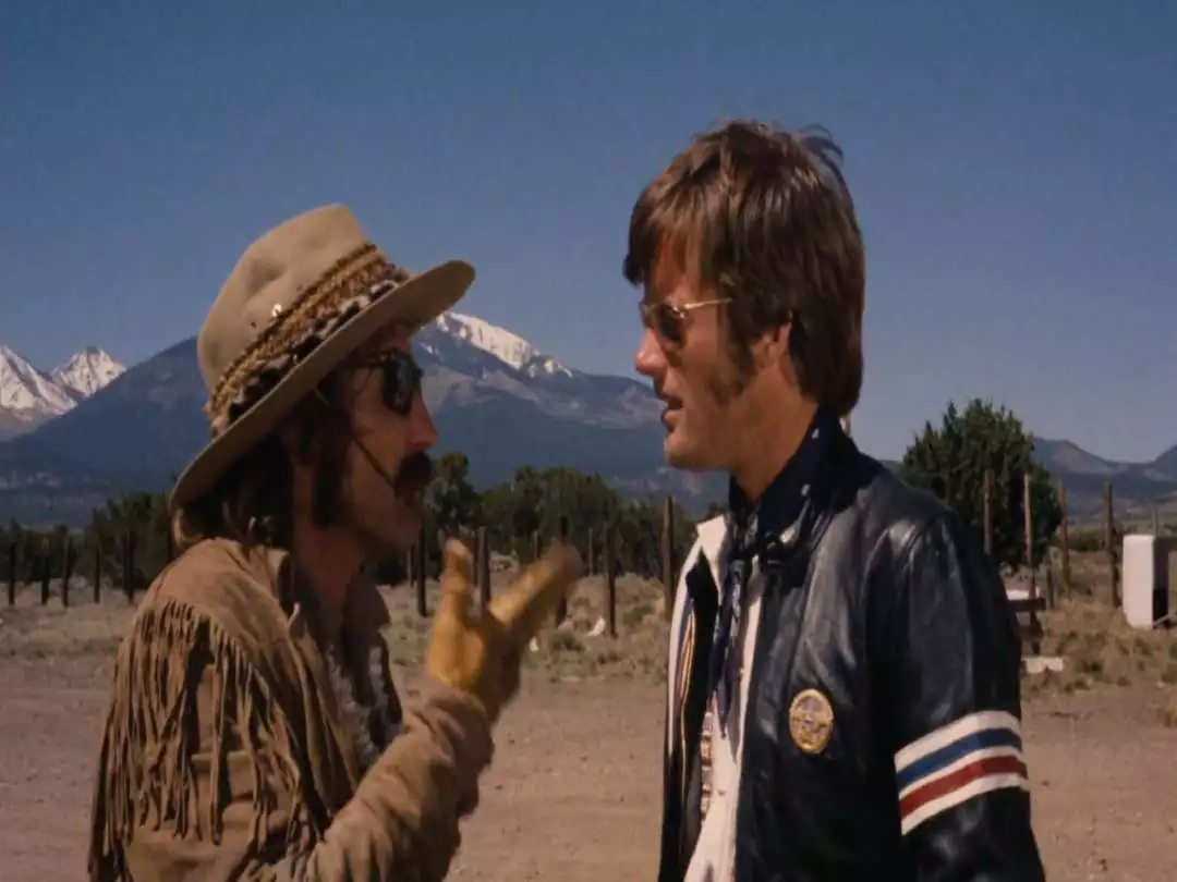 San Francisco Peaks in background, Flagstaff Arizona. Lots of scenes in this movie shot around this area, think why I loved the movie so much.