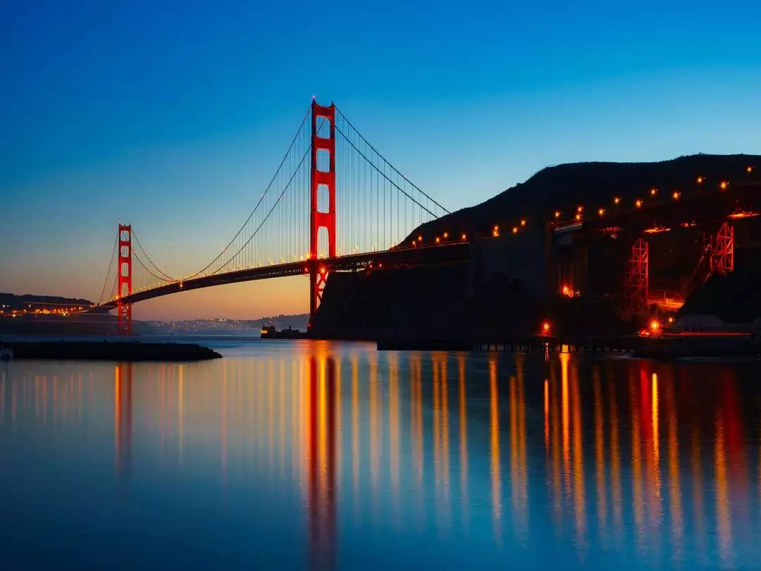Golden Gate Bridge at Sunset