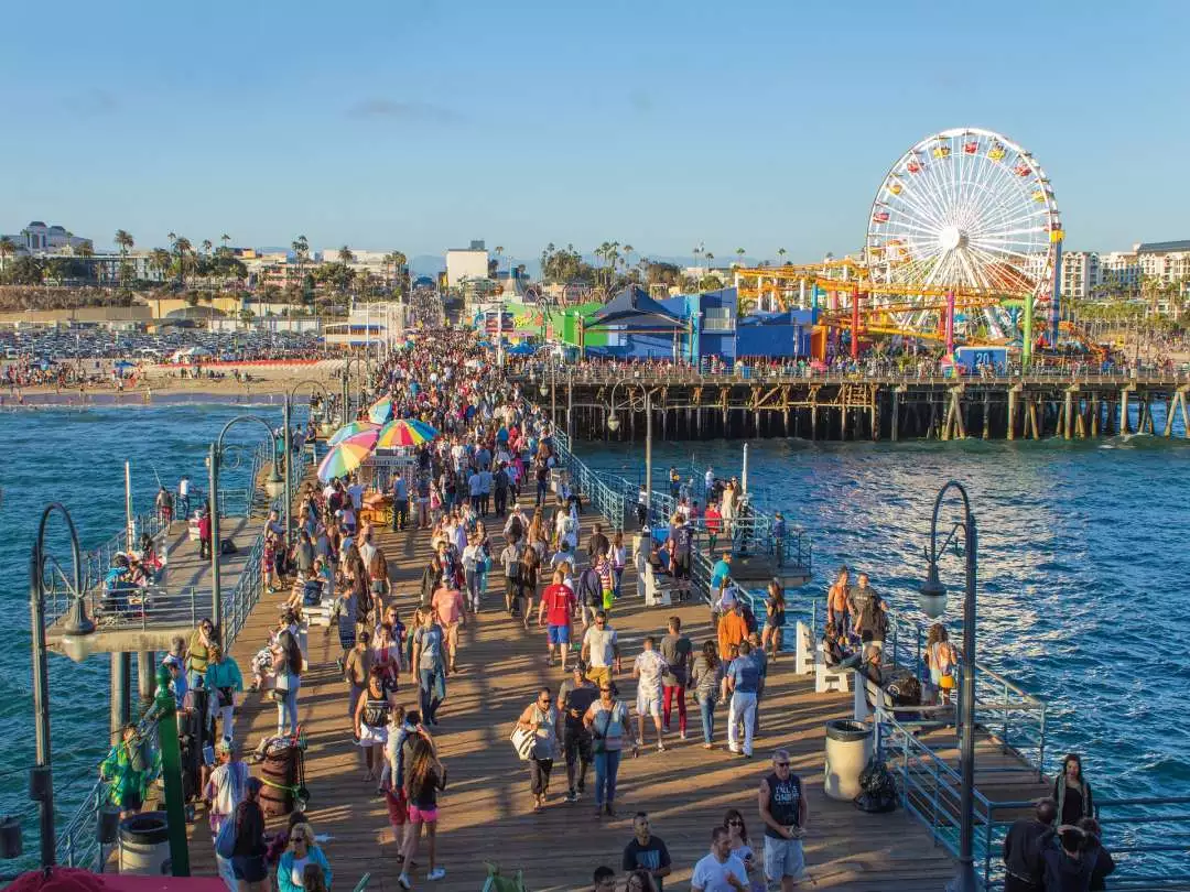 Santa Monica Pier image by Bettina NÃ¸rgaard from Pixabay
